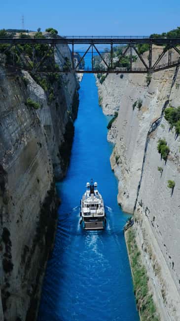 Athens: Corinth Canal, Ancient Corinth & Nafplio Tour - Exploring the Corinth Canal and Its Engineering Marvel