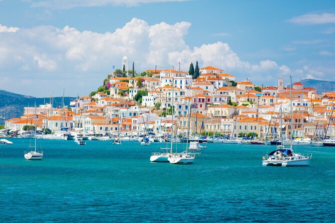 Athens Day Cruise Since 1965 | Visit Hydra, Poros & Aegina - Onboard Experience: Lunch, Music, and Atmosphere