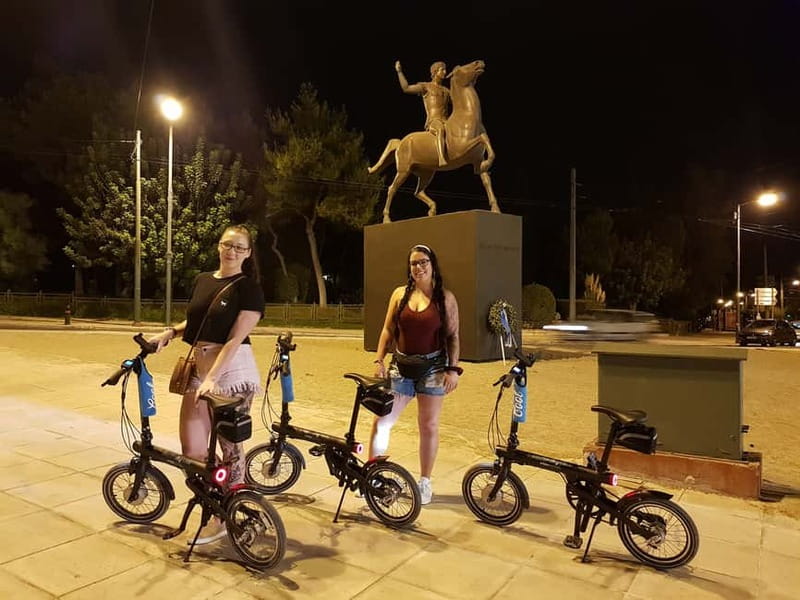 Athens: Discover the City Electric Bike Night Tour - The Stops: Key Landmark and Photo Opportunities