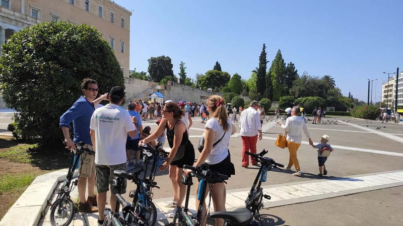 Athens: Discover the City Electric Bike Tour - The Iconic Syntagma Square and Changing of the Guards