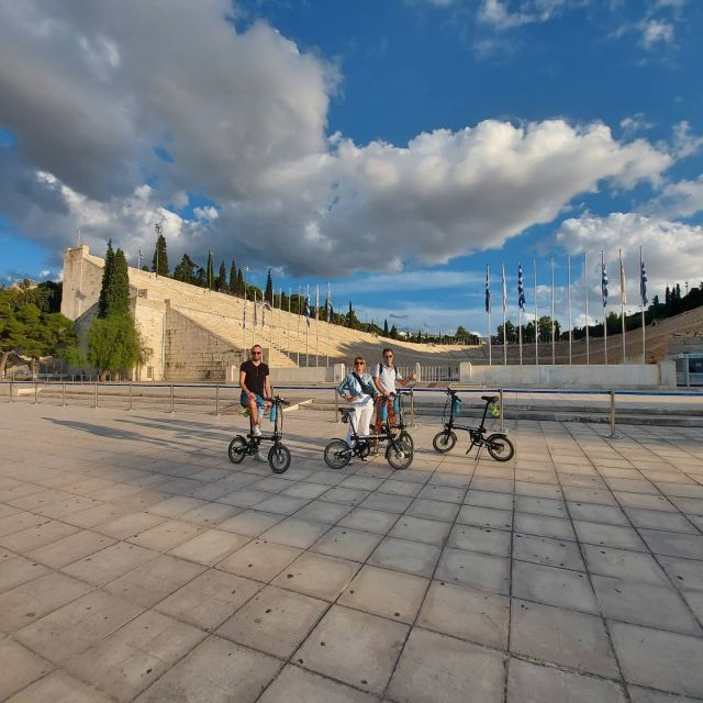 Athens: Discover the City Electric Bike Tour - End of the Tour and a Local Treat
