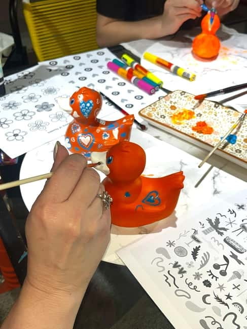 Athens: Duck Painting Workshop with Local Artist - Key Points