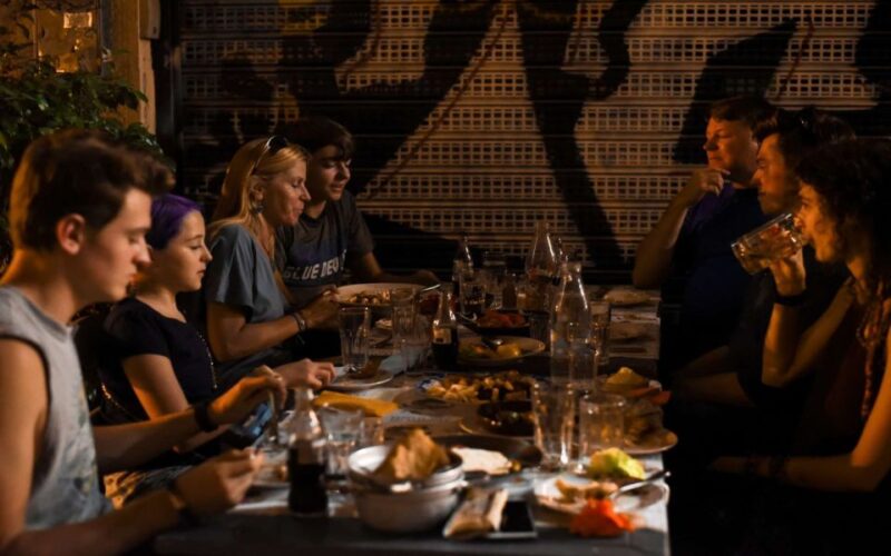 Athens: Evening Private City Walking Tour & 4-Course Dinner - Wander Through the Open-Air Flea Market of Monastiraki