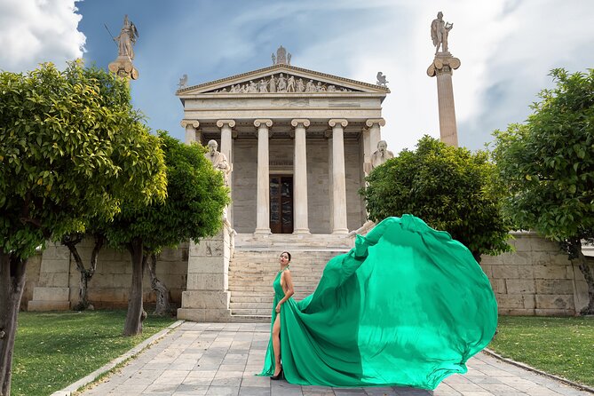 Athens: Flying Dress Photoshoot "Express Package" - Pricing and Value Considerations