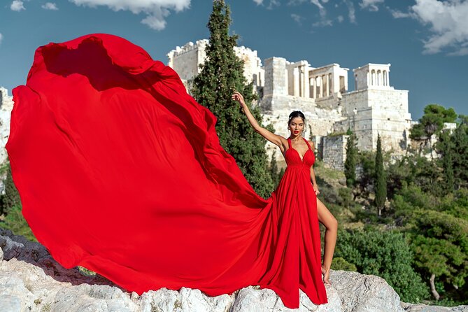 Athens: Flying Dress Photoshoot "Marilyn Package" - Meeting Point and Tour Logistics