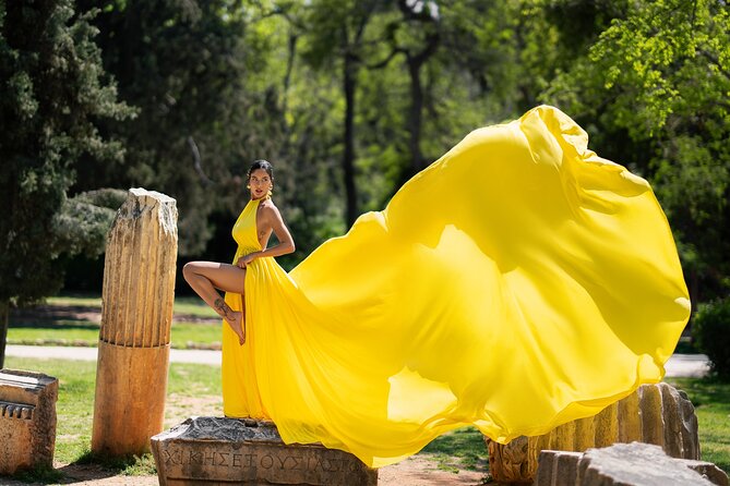 Athens: Flying Dress Photoshoot "Marilyn Package" - Whats Not Included: Transportation