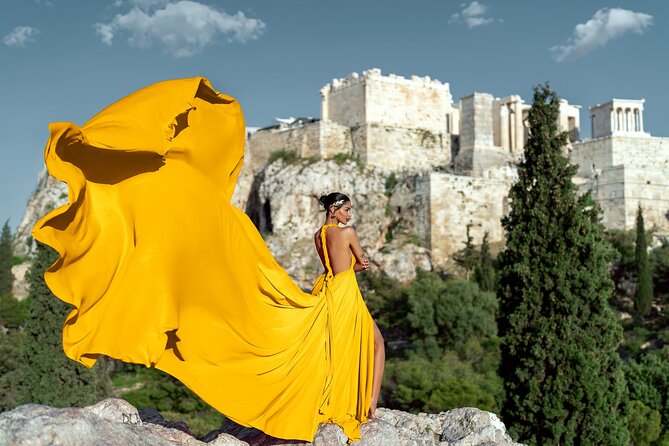Athens: Flying Dress Photoshoot "Mr. President Package" - Booking and Planning Your Flying Dress Photoshoot in Athens