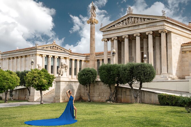 Athens: Flying Dress Photoshoot "Mr. President Package" - Experience Flexibility and Weather Contingencies