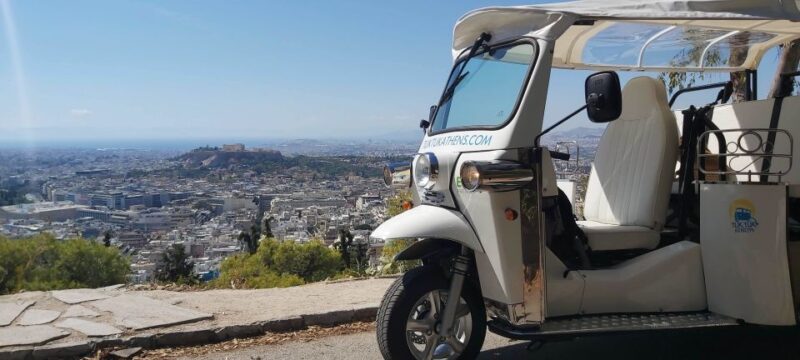 Athens from Piraeus: Private E-Tuk Tuk Half-Day Tour - Panoramic Views from Mount Lycabettus