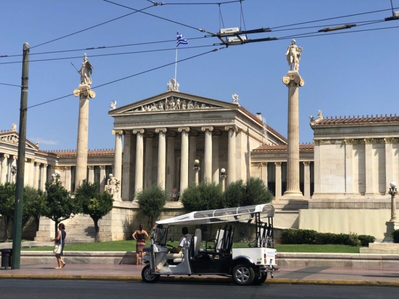 Athens from Piraeus: Private E-Tuk Tuk Half-Day Tour - Practical Aspects: Logistics, Comfort, and Flexibility