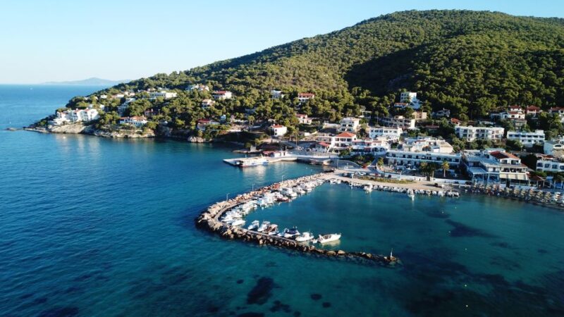 Athens: Full-Day Island Hopping Cruise with Lunch & Transfer - Moni Island: Nature and Beachside Lunch