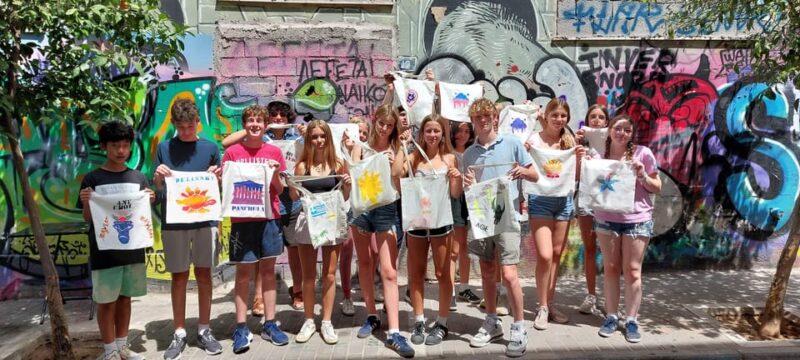Athens: Graffiti Workshop and Tote Bag Painting Experience - Discover Athens’ Vibrant Street Art and Creative Workshop in Gazi