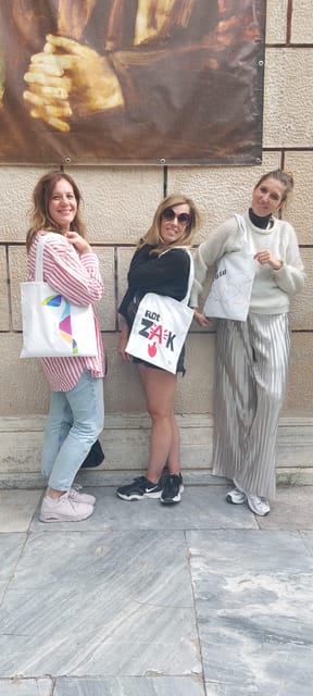 Athens: Graffiti Workshop and Tote Bag Painting Experience - Visuals and Street Art Highlights in Athens’ Gazi Neighborhood