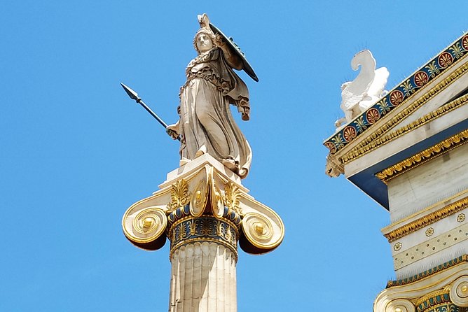 Athens Greece plus Temple of Poseidon, Sounion - Admire the Neoclassical Architecture of the Athens Academy