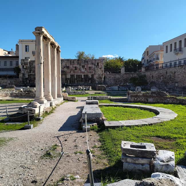 Athens: Hadrian's Library Entry Ticket and Audio Guide - The Peristyle and Its Role in Daily Life