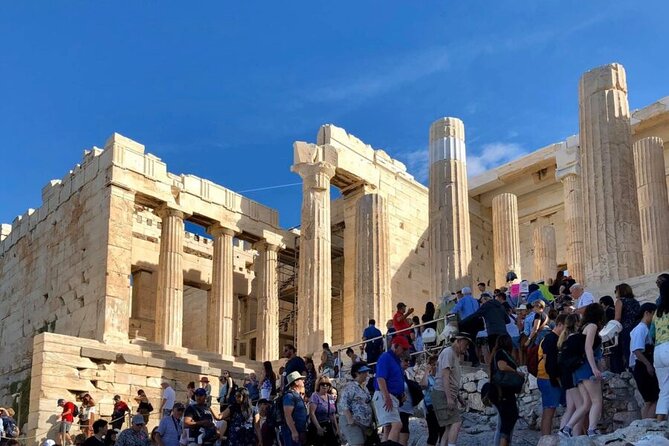 Athens Highlights: Private Tour with Acropolis & Museum tickets - Journey Through the Sacred Sites: The Acropolis Stops