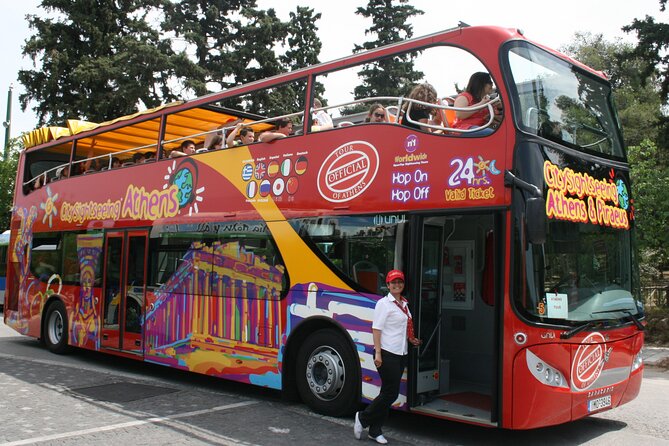 Athens Hop-On Hop Off w/ Acropolis & Acr.Museum tickets & 3 audio - Key Points