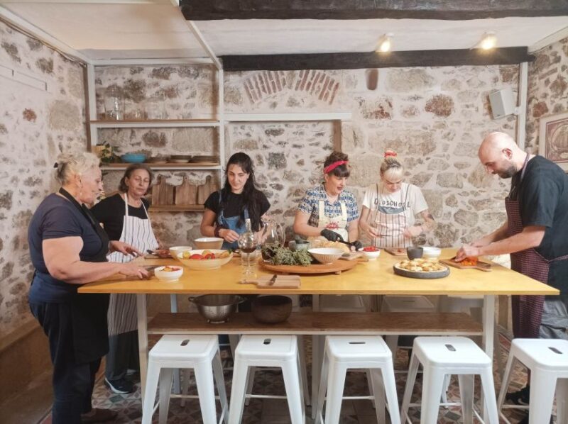 Athens: Kerameikos Stone House Cooking Class - Practical Details: Meeting Point, Group Size, and Booking