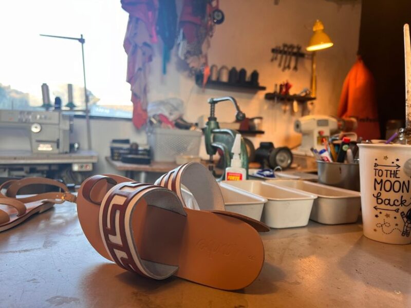 Athens: Make your own Leather Sandals Workshop - Key Points
