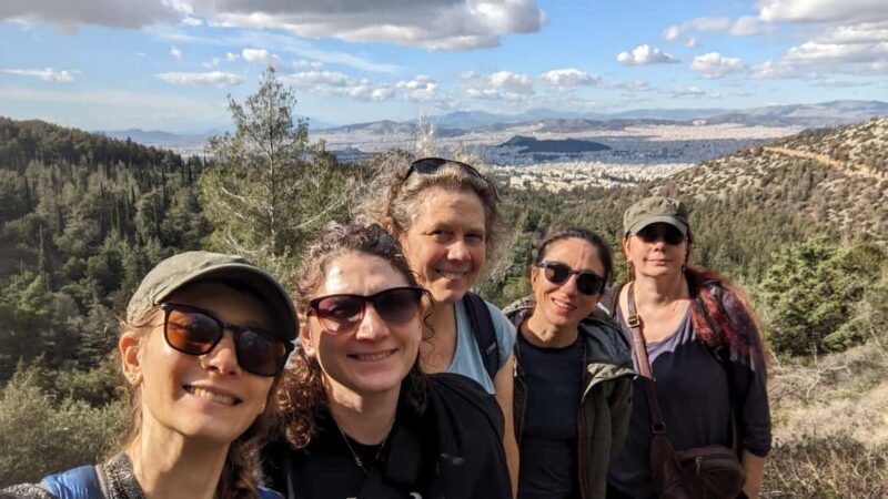 Athens: Mount Hymettus Dragon House Hike - Refreshing Break at Kalopoula Forest Bar
