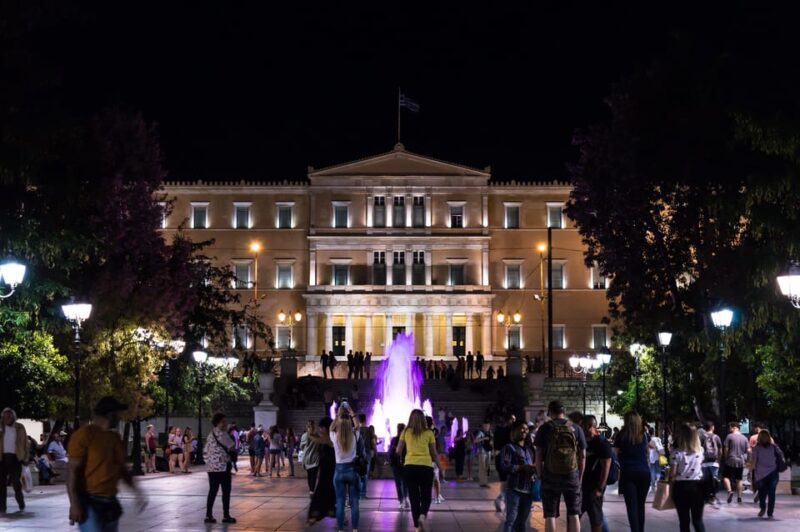 Athens: Night Walking Tour - Explore Athens’ Illuminated Landmarks with Expert Guides