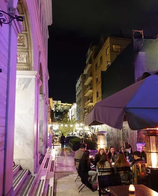 Athens Night Walking Tour - Ending at Monastiraki Square