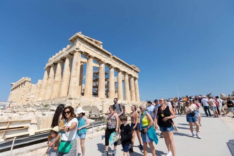 Athens: Panoramic Tour with Guided Acropolis & Museum Visit - Discover Athens with a 5-Hour Guided Panoramic Tour for $124