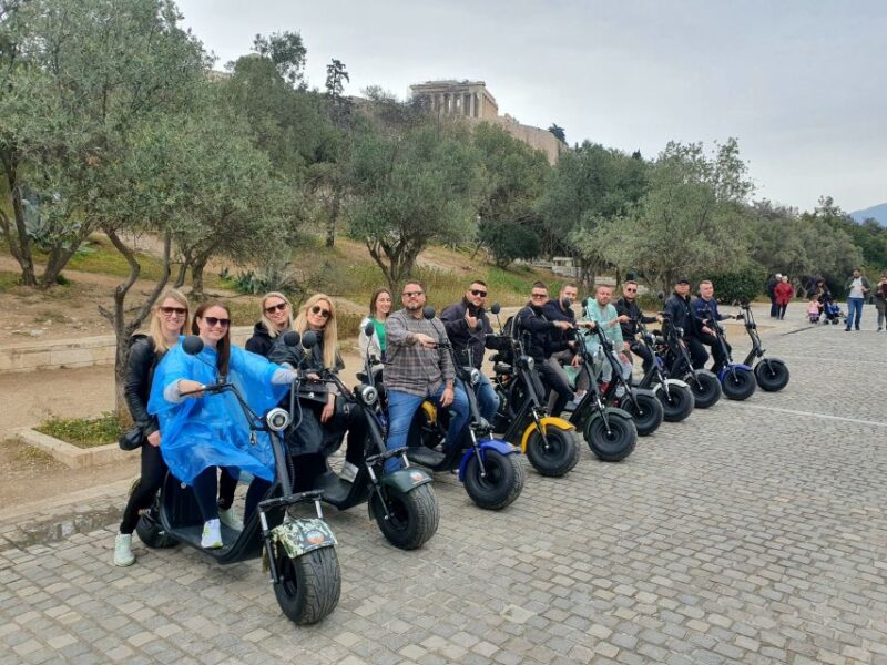 Athens: Premium Guided E-Scooter Tour in Acropolis Area - The Route and Stops: A Well-Designed Circuit