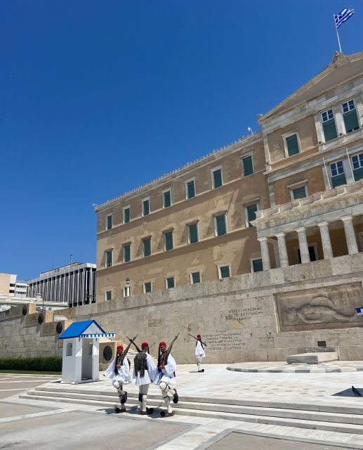 Athens private Full Day Tour - Exploring the Panathenaic Stadium and the Tomb of the Unknown Soldier