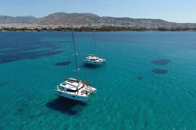Athens Private Luxury Catamaran Cruise with Traditional Greek Meal and BBQ - Set out on a Stylish Sailing Adventure on the Athens Riviera