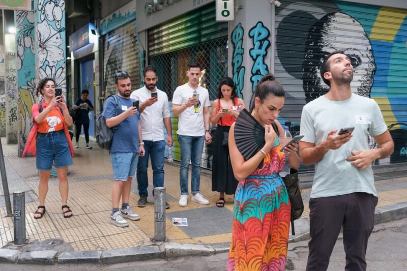 Athens: Private Street Art Treasure Hunt with Food Stops - Discover Athens Vibrant Street Art and Tasty Food on a Private Treasure Hunt