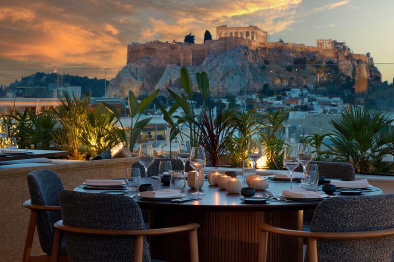 Athens: Rooftop Fine Dining at Whispers Restaurant - Unique rooftop dining experience in Athens with stunning city views