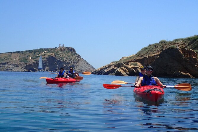 Athens Sea Kayak Tour to the Temple of Poseidon with entrance fee and lunch - Key Points