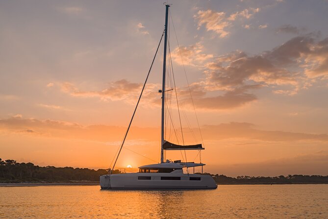Athens Semi Private Sunset Catamaran Cruise with meal & drinks - Key Points