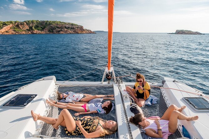 Athens Semi Private Sunset Catamaran Cruise with meal & drinks - Starting Point at Istion Yachting in Alimos