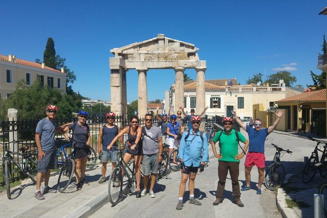 Athens Sunset Electric Bike Tour - Final Stops at the Presidential Mansion and Hadrian’s Arch