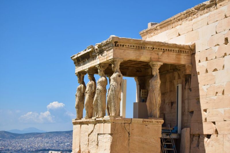 Athens: The Acropolis Guided Walking Tour in German - Enjoying the 360° Panoramic View