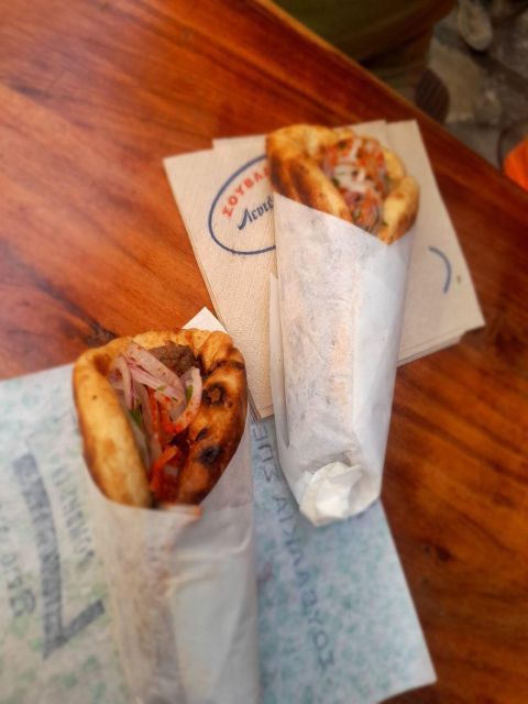 Athens: Walking & Tasting local treats - Savoring Greek Meze and Fresh Souvlaki