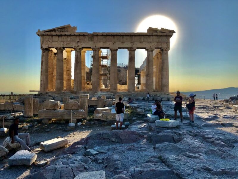 Athens:Acropolis - Historical Center Walking Tour in Spanish - The Viewpoints from the Top of the Acropolis