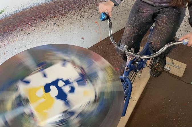 Atlanta Creative Fun: Bicycle Spin Art Experience - The Creative Process: From Pedal to Masterpiece