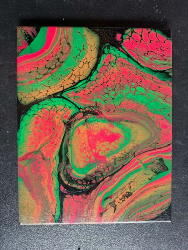 Atlanta: Fluid Canvas Art Workshop - The Experience of Creating Abstract Art with Fluid Paint