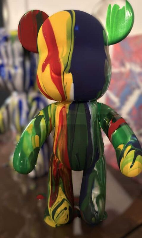 Atlanta: Pour-A-Bear & Canvas Combo Experience - Creating Your Spin Art Canvas in Atlanta