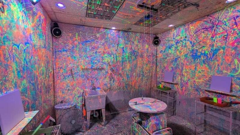 Atlanta: Splatter Paint Room Experience - Creating Your Masterpiece to Take Home