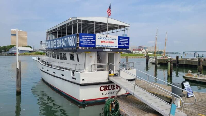 Atlantic City: Morning or Afternoon Skyline Ocean Cruise - Accessibility and Group Sizes
