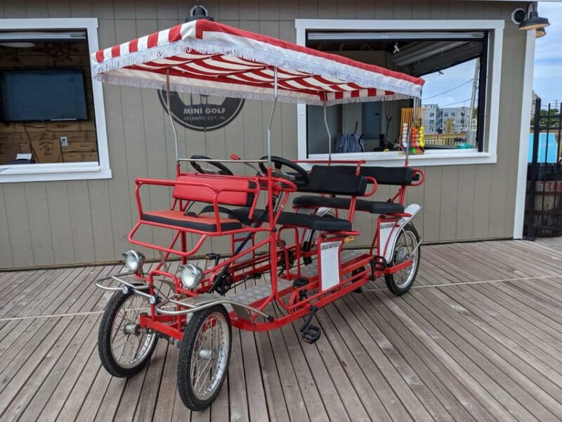 Atlantic City: Surrey Bike Rental - What’s Included in the Rental