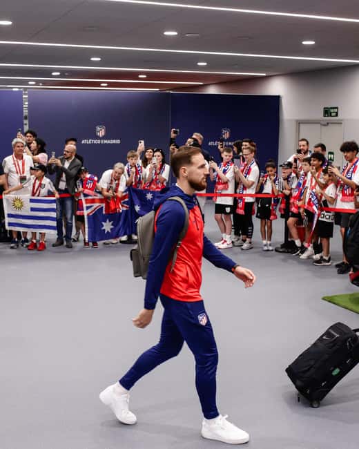 Atletico de Madrid: Team Arrival + Match Ticket - Key Points