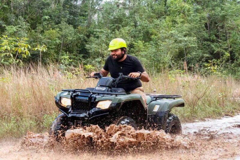 ATV 4×4+Snorkeling+Beach Club+ Lunch+Sabores de Cozumel - Exploring Punta Sur Eco Beach Park