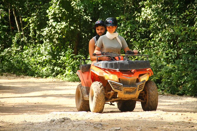ATV Adventure, Zipline and Cenote Swim Tour from Cancun - Key Points