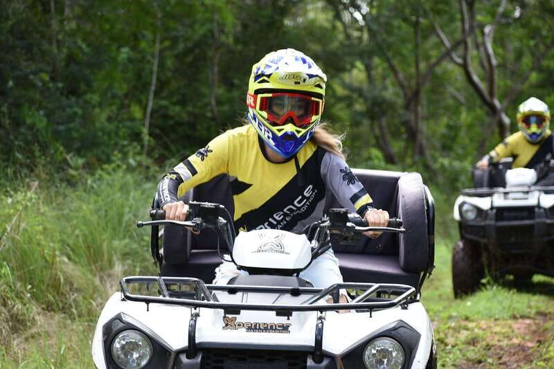 Atv and Cenotes in Hacienda - Driving ATVs Through the Historic Hacienda and Fields