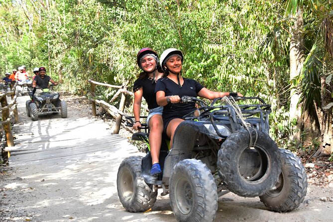 ATV circuit in the jungle + Horseback riding, ziplines & Cenote - Cancun Jungle Adventure: A Thrill-Filled Day Out